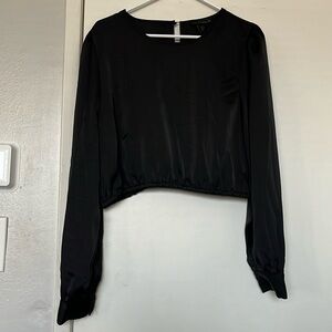 House of Harlow 1960 - black crop top